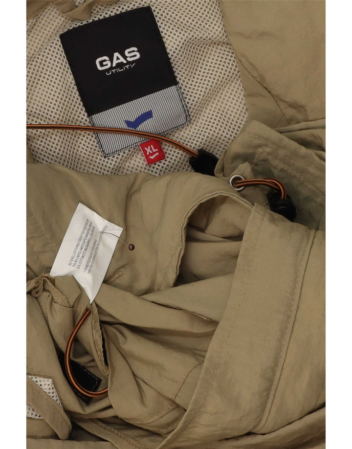 Gas Veste de Pluie Homme UK 42 XL Kaki Polyester