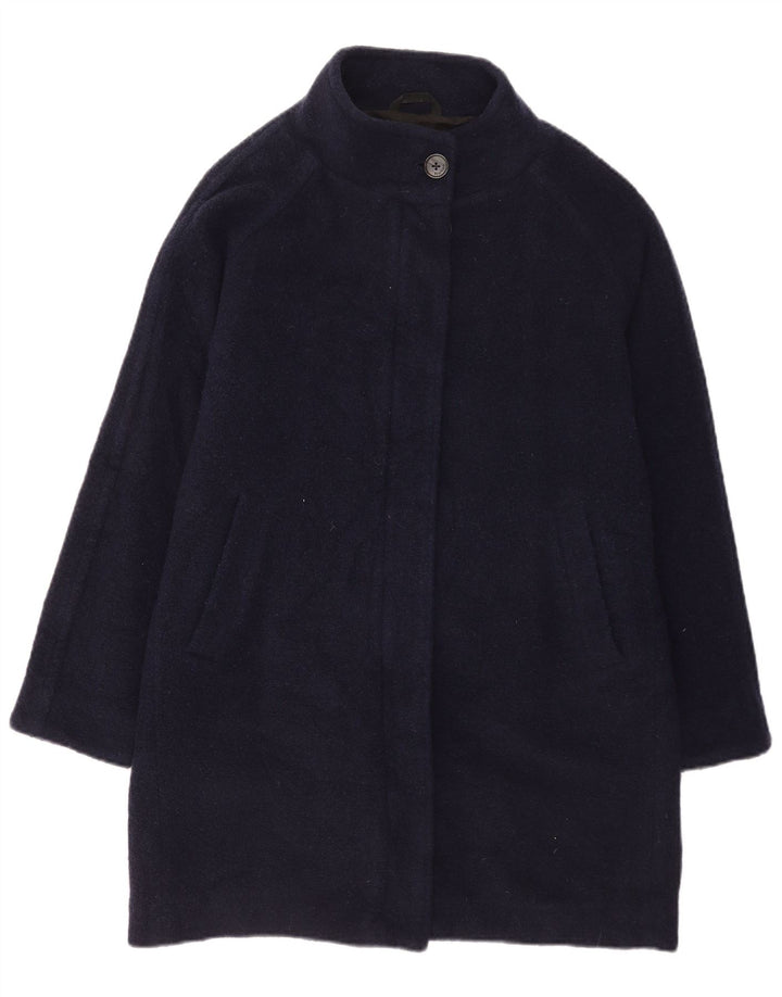 Rohan Manteau coupe ample pour femme UK 14 Grande laine bleu marine
