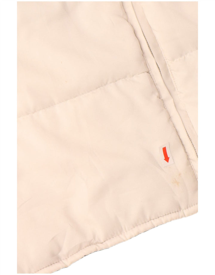 LOTTO Gilet matelassé graphique pour hommes IT 52 XL Blanc Polyester