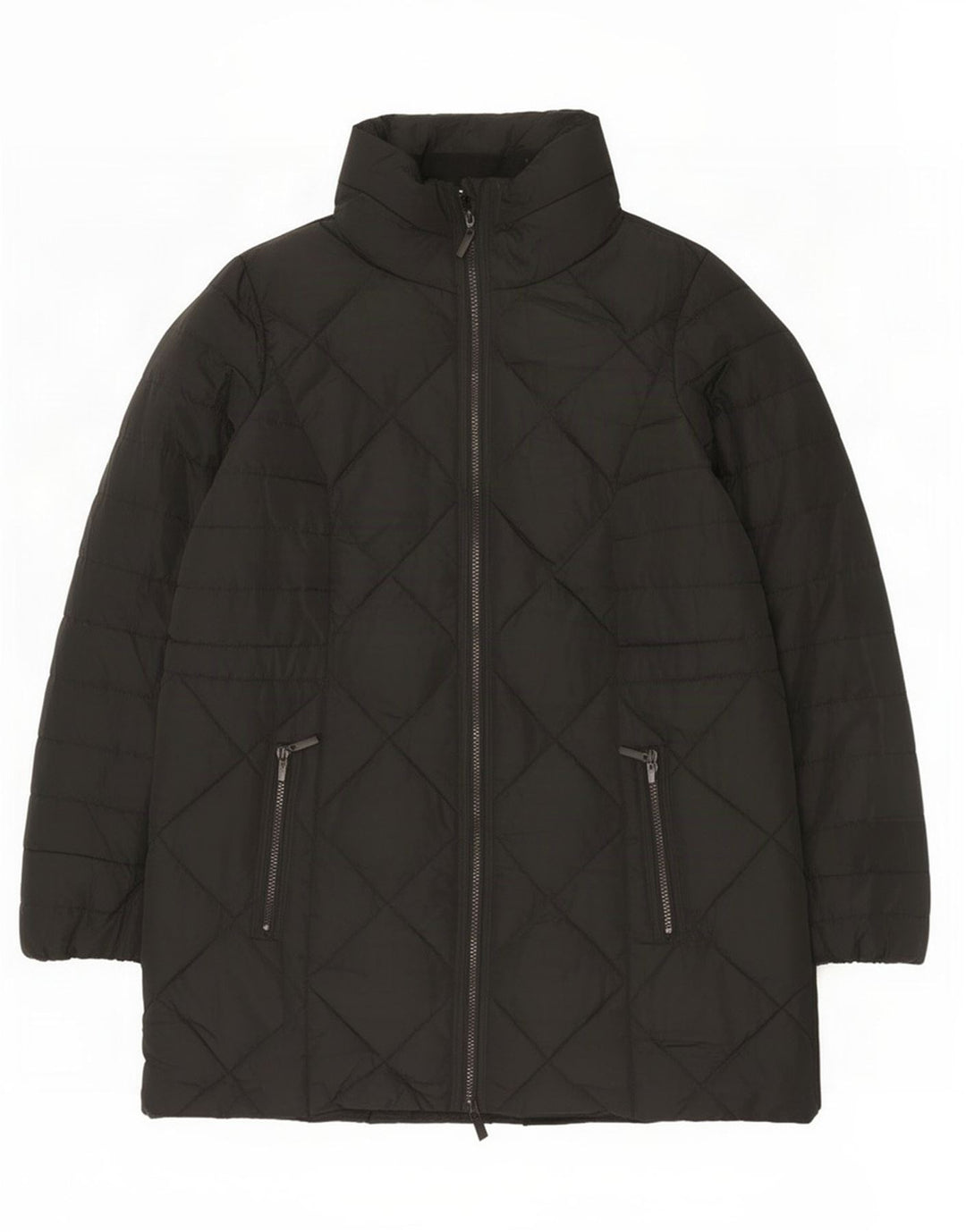 Marks & Spencer Manteau rembourré pour femme UK 18 XL Noir Polyester