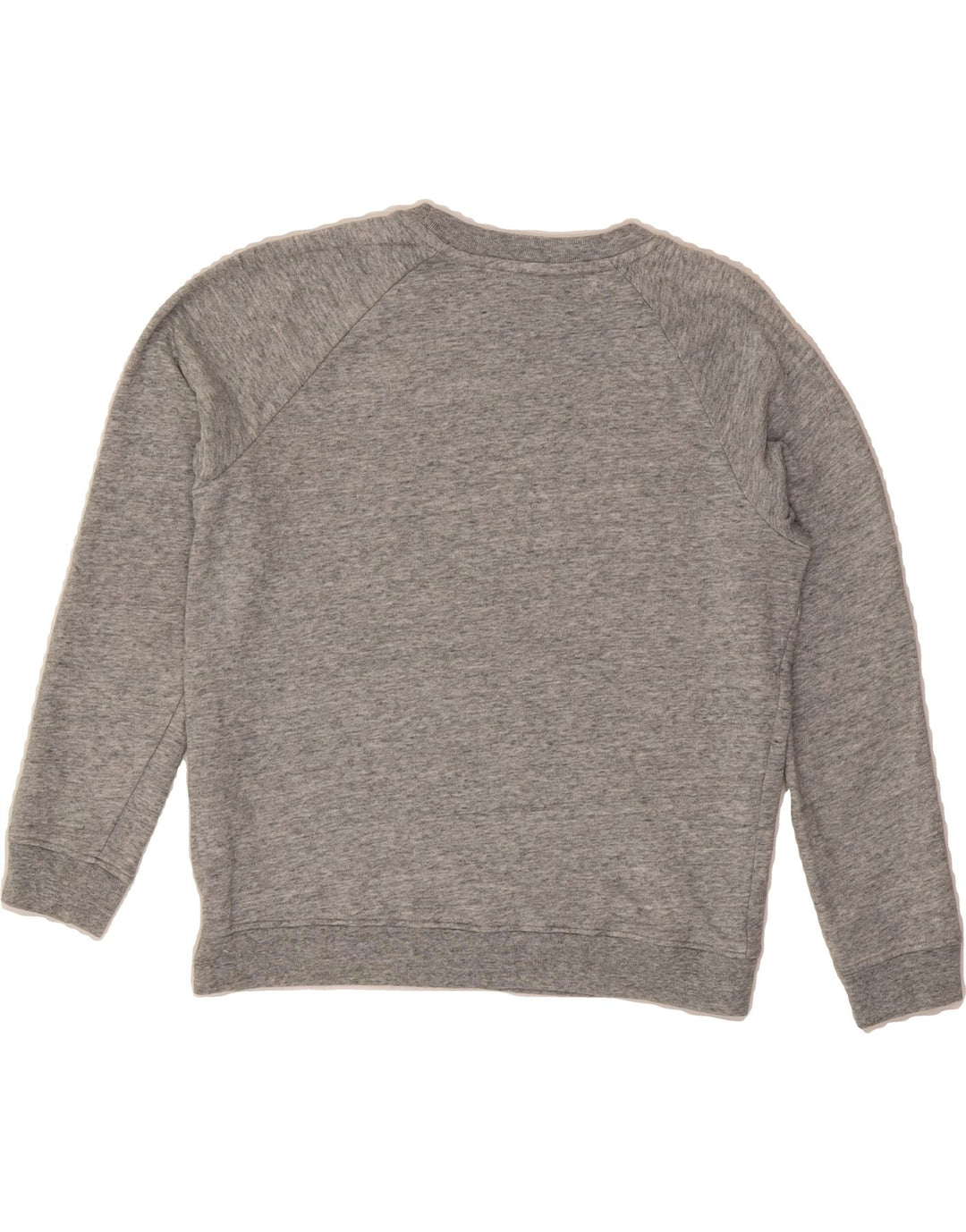 LEVI'S Womens Oversized Graphic Sweatshirt Jumper UK 6 XS Grey Flecked Vintage Levi's and Second-Hand Levi's from Messina Hembry 