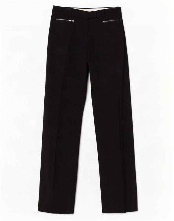 Marks & Spencer Pantalon décontracté moderne pour femme UK 8 Small W27 L30 Bleu marine