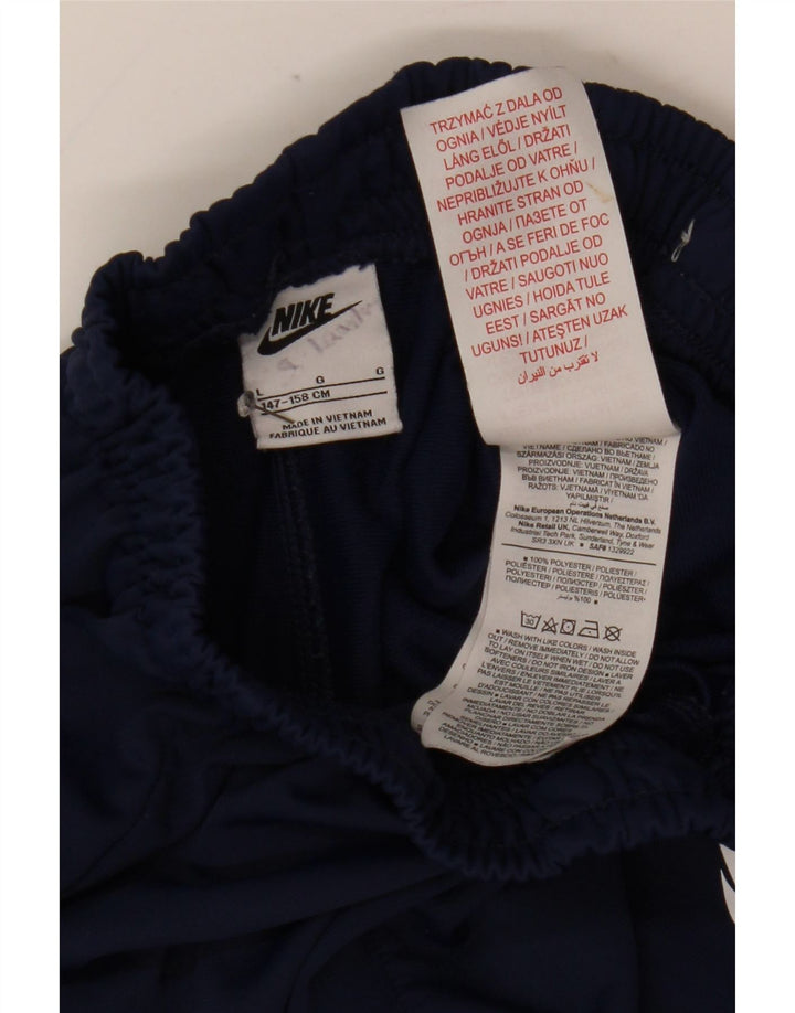 Nike Pantalon de survêtement pour garçon 12-13 ans Large Bleu marine Polyester