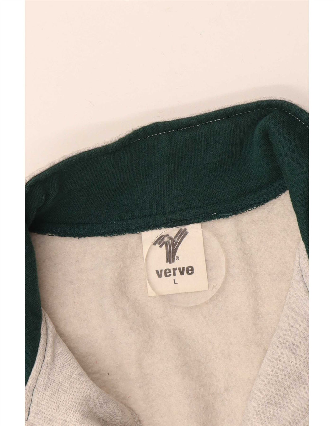 Verve Veste de survêtement sans manches pour homme Large Gris Colorblock Polyester