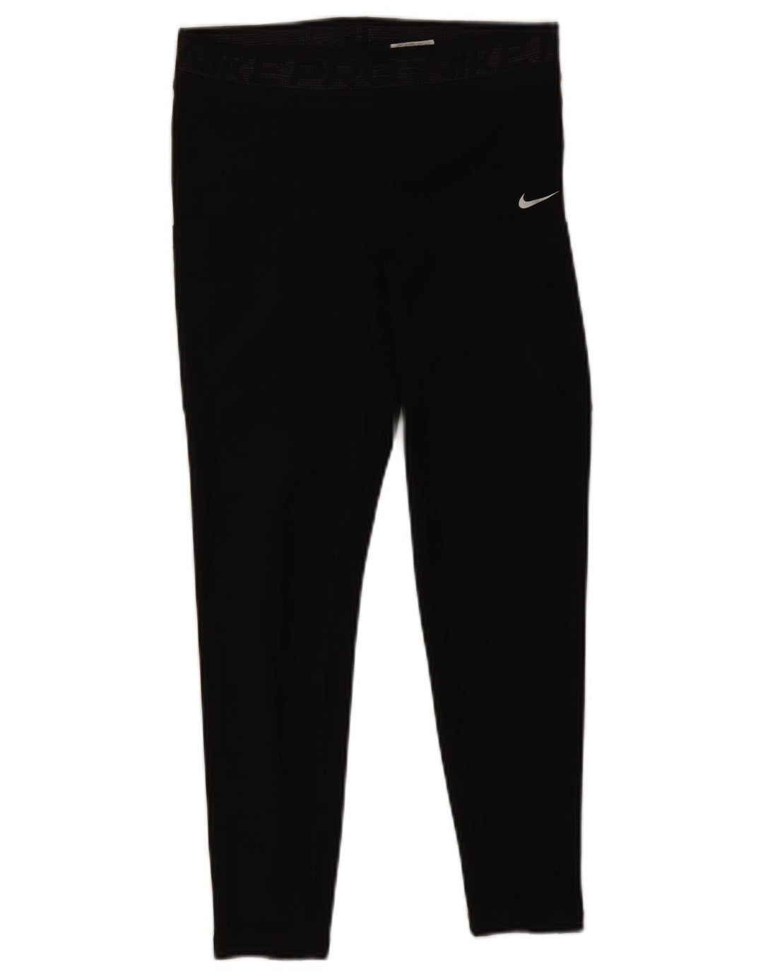 Nike Legging court pour femme UK 44 Polyester noir moyen