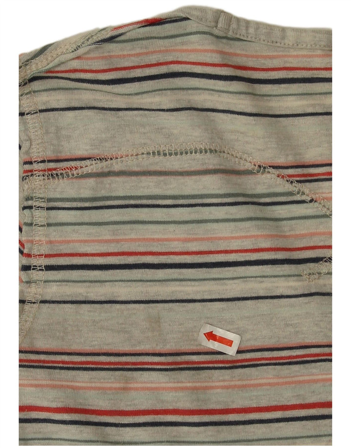 Levi's Top Manches Longues Femme UK 10 Small Multicolore Rayé