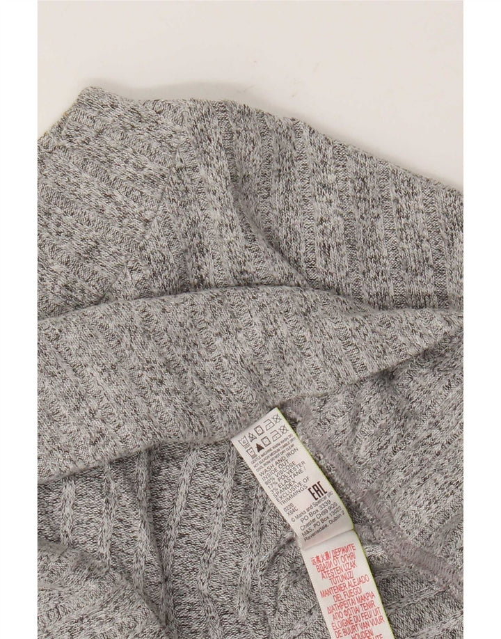 Marks & Spencer Pull ras du cou pour femme UK 10 Petit gris moucheté