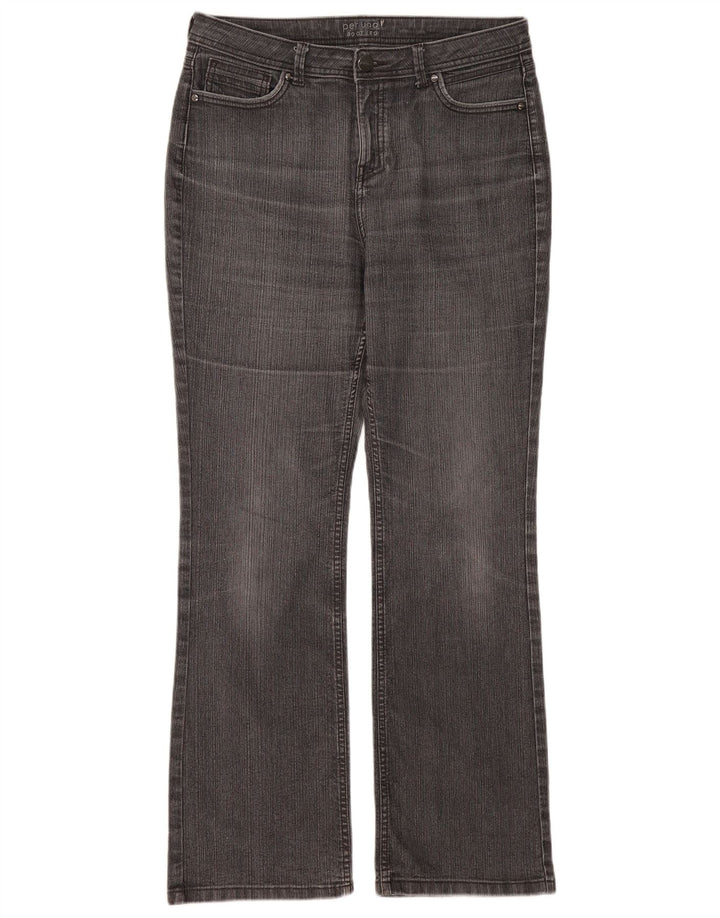 Marks & Spencer Jean bootcut pour femme UK 14 Large W32 L30 Coton gris