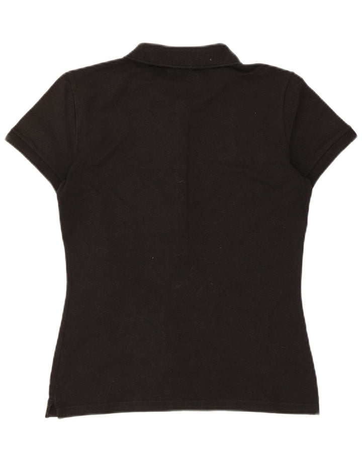 Lacoste Polo Femme Taille 38 Coton Noir Moyen