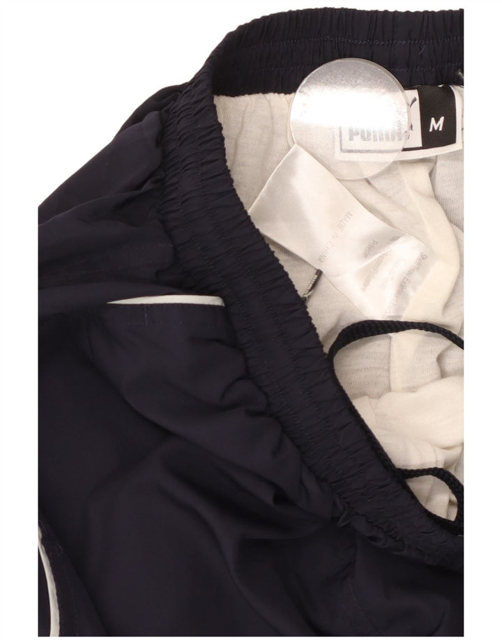 PUMA Pantalon de Survêtement Homme Bleu Marine Moyen Polyester