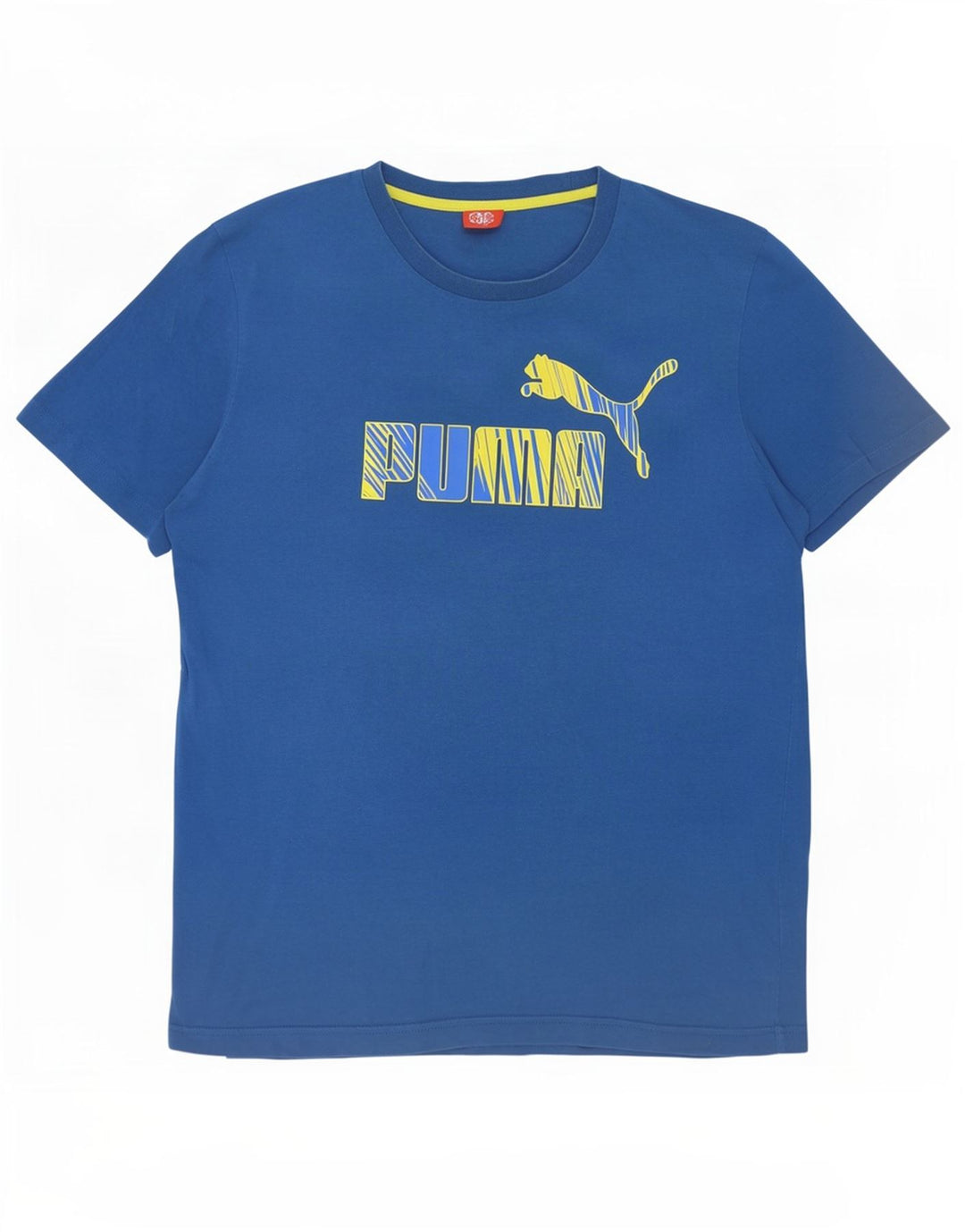 Puma T-Shirt Graphique Homme Grand Bleu
