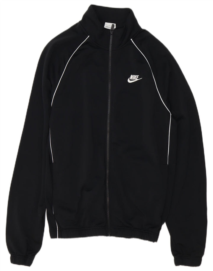 Nike Veste de survêtement pour homme Petit Noir Polyester