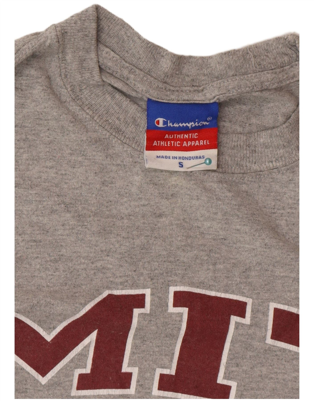 Champion Haut graphique à manches longues pour homme en coton gris petit