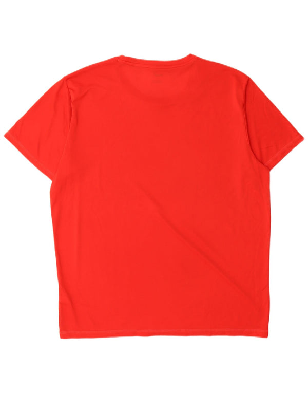 Puma T-Shirt Homme Haut Large Rouge Polyester