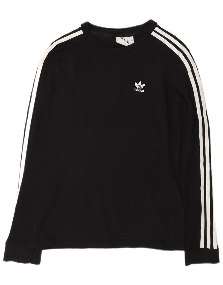 Adidas Haut à manches longues pour femme UK 8 Small Noir