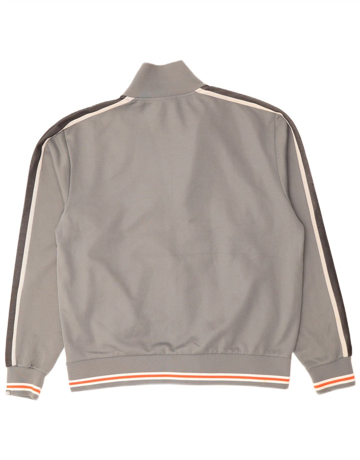 QUIKSILVER Veste de Survêtement Homme Large Gris Colorblock