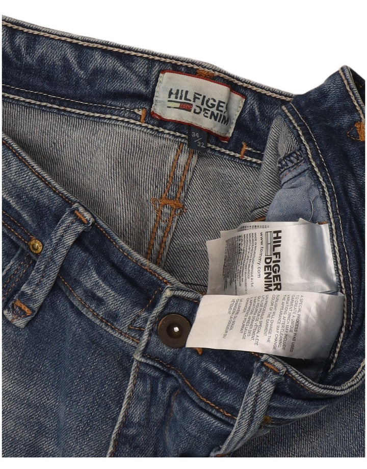 Tommy Hilfiger Jean Slim Homme W34 L32 Bleu Coton