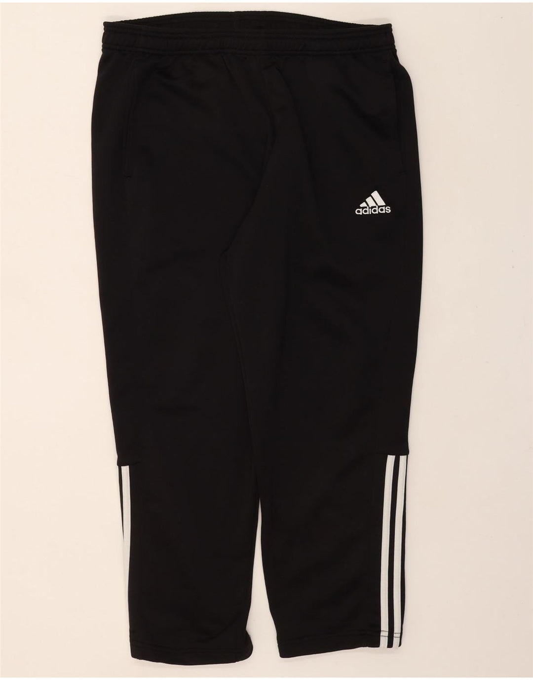 ADIDAS Mens Tracksuit Trousers XL  Black Polyester Vintage Adidas and Second-Hand Adidas from Messina Hembry 