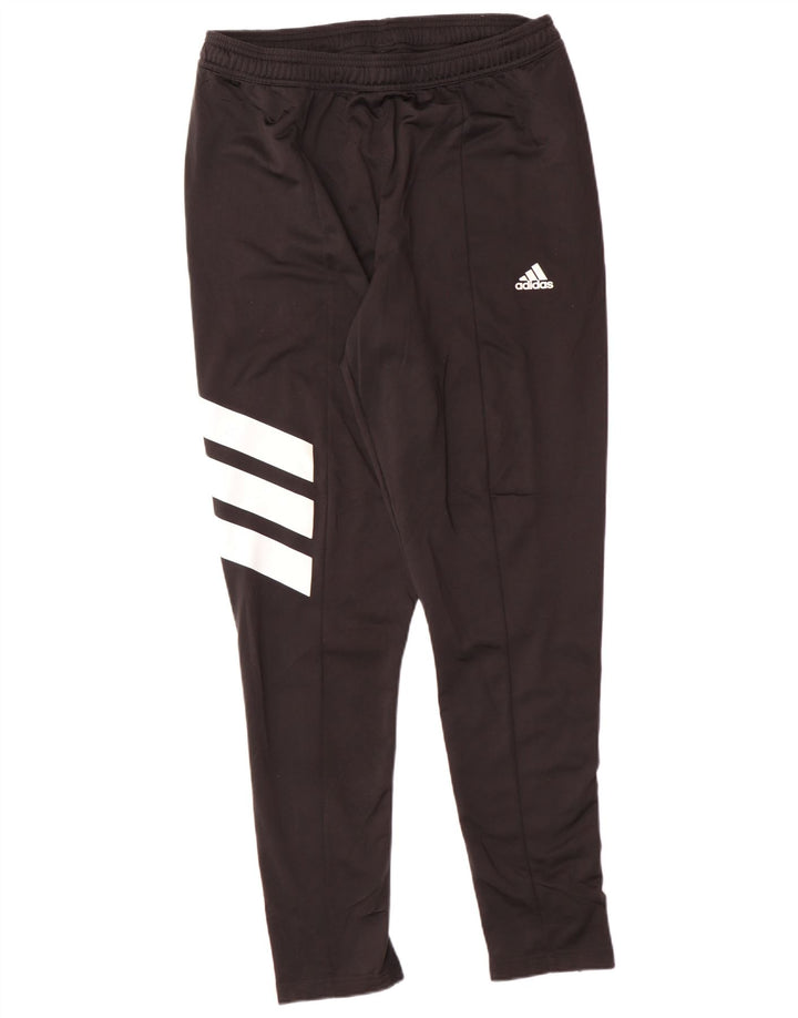 ADIDAS Pantalon de survêtement pour hommes Large Noir Colorblock Polyester