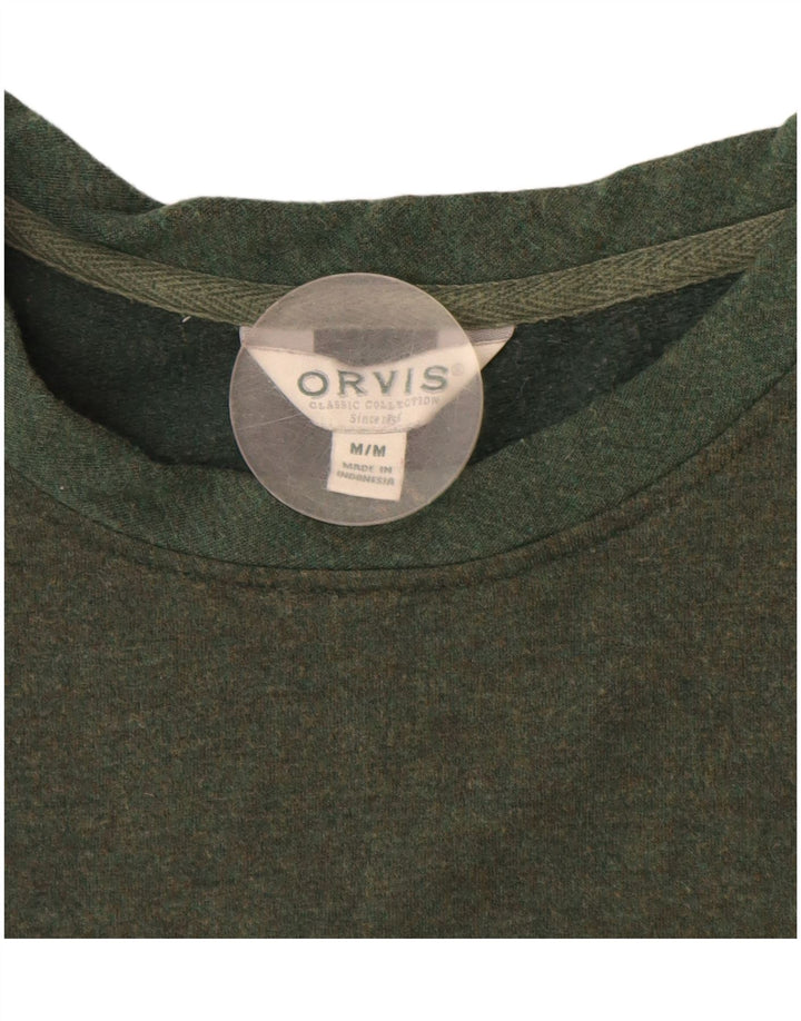 Orvis Sweat-Shirt Homme Vert Moyen Modal