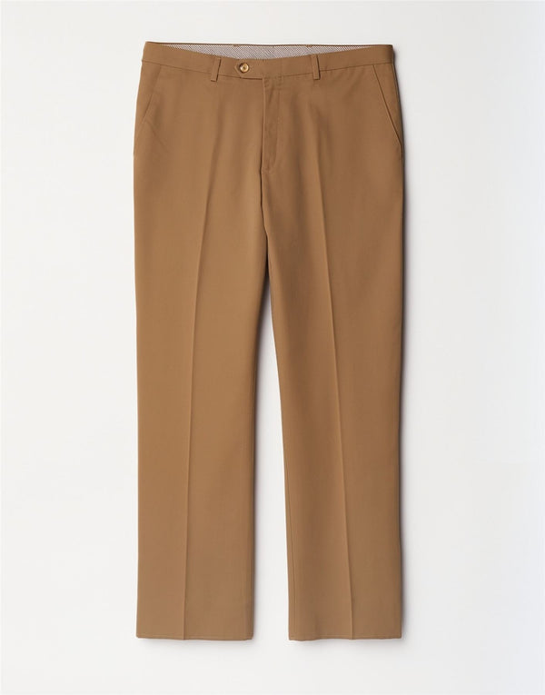 Tessuti Lanerossi Pantalon de costume pour homme IT 52 XL W34 L32 Beige