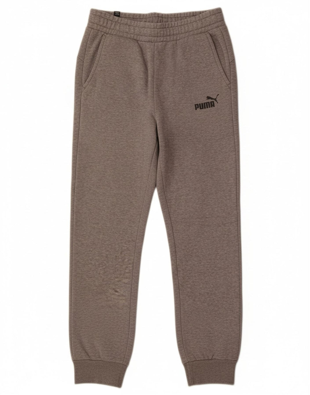 PUMA Mens Tracksuit Trousers Joggers Medium  Grey Cotton