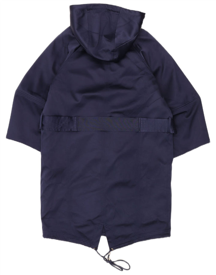 GUESS Parka surdimensionnée à capuche pour femme UK 12 Bleu marine moyen