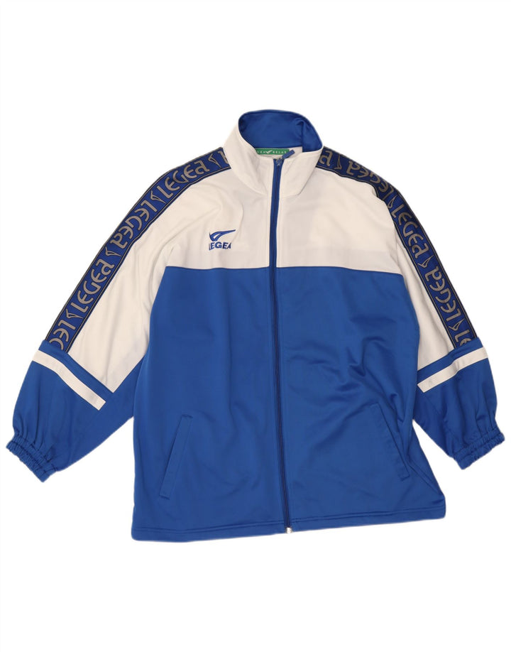 Legea Survêtement complet graphique pour homme en polyester color block bleu moyen