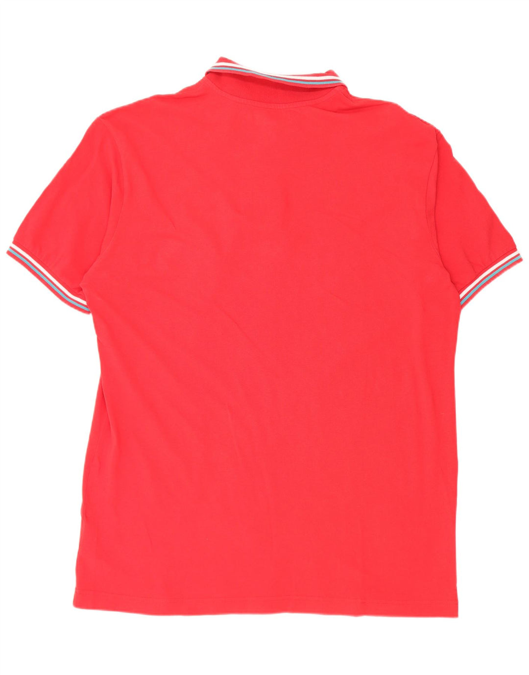 Kappa Polo Homme 3XL Rouge Rayé Coton