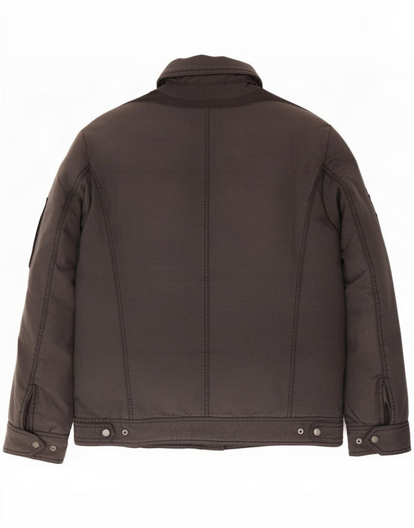 Geox Veste matelassée Respira pour femme UK 16 Large Gris Polyamide