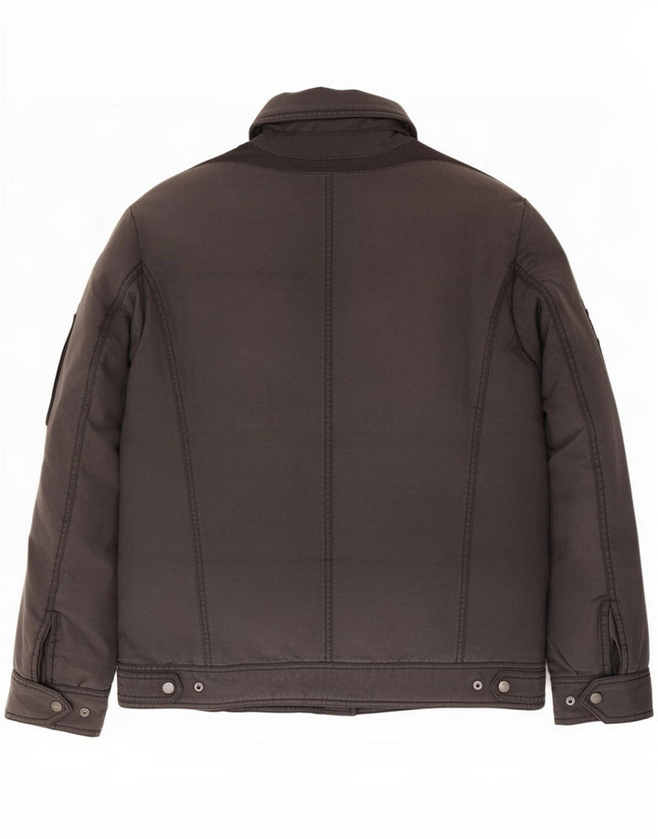 Geox Veste matelassée Respira pour femme UK 16 Large Gris Polyamide