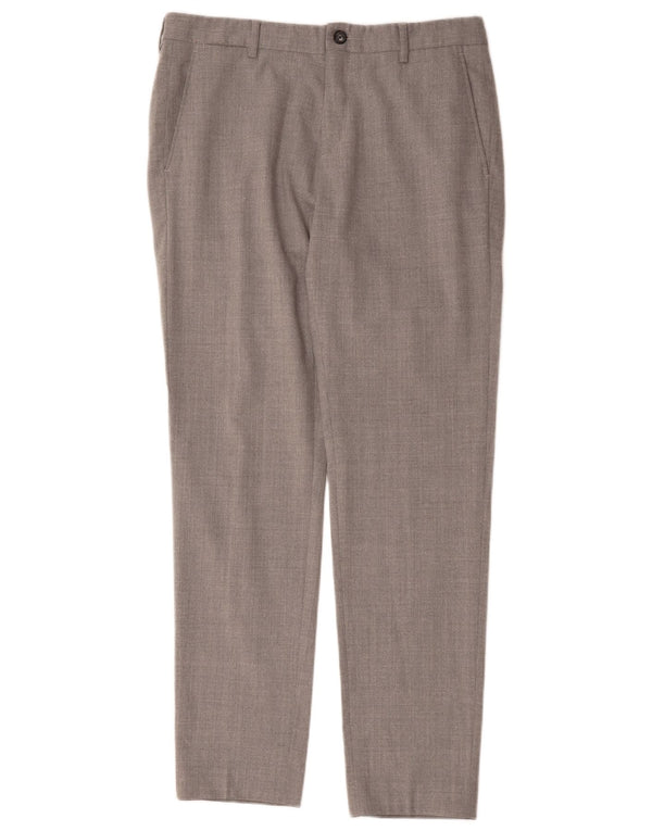 Tommy Hilfiger Pantalon décontracté coupe ajustée pour homme EU 48 Medium W34 L32 Gris