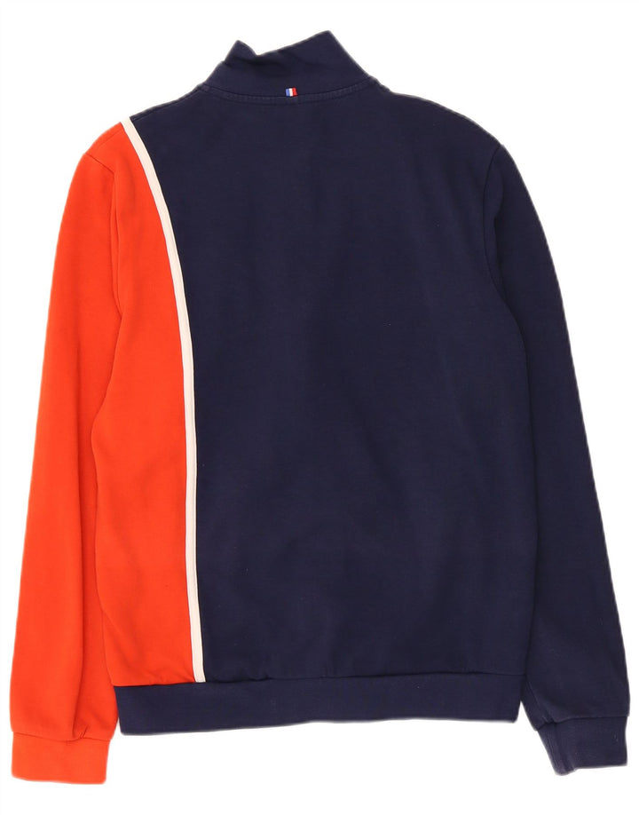 LE COQ SPORTIF Veste de Survêtement Homme Bleu Marine Moyen Colourblock