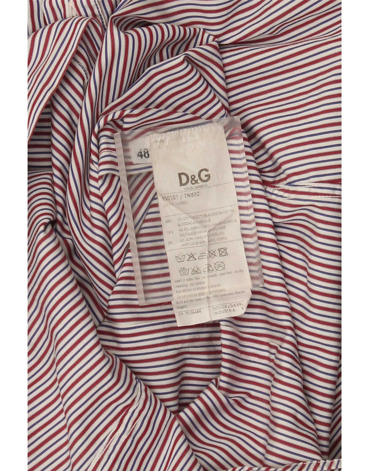 Dolce & Gabbana Chemise Homme IT 48 Coton Rayé Multicolore Moyen