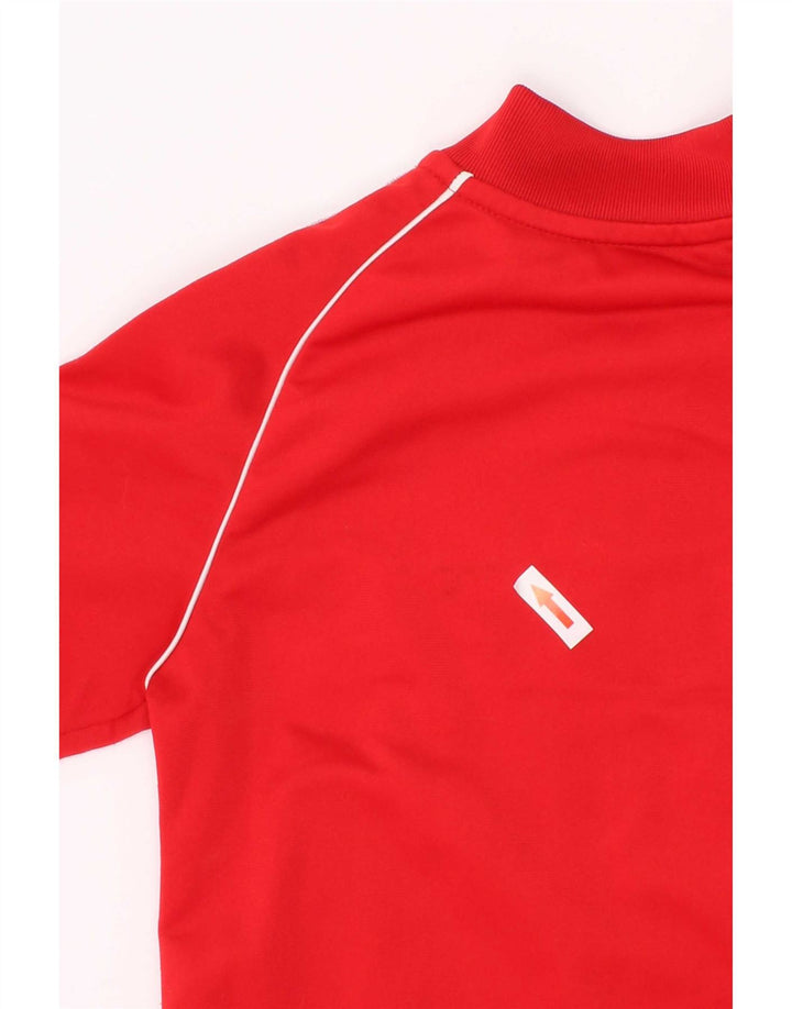 Veste de survêtement Adidas Garçon 6-7 ans Rouge Polyester