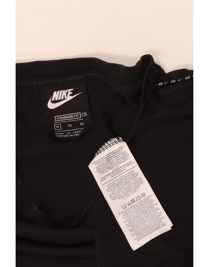 Nike T-Shirt Homme Haut XL Noir Coton