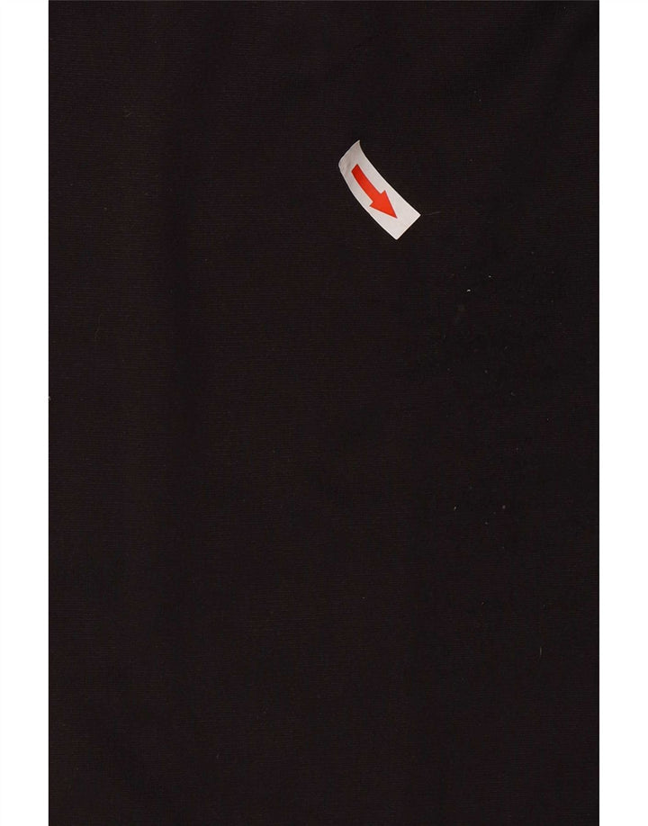Champion Pantalon de Survêtement Graphique Homme Large Noir Colorblock Polyester