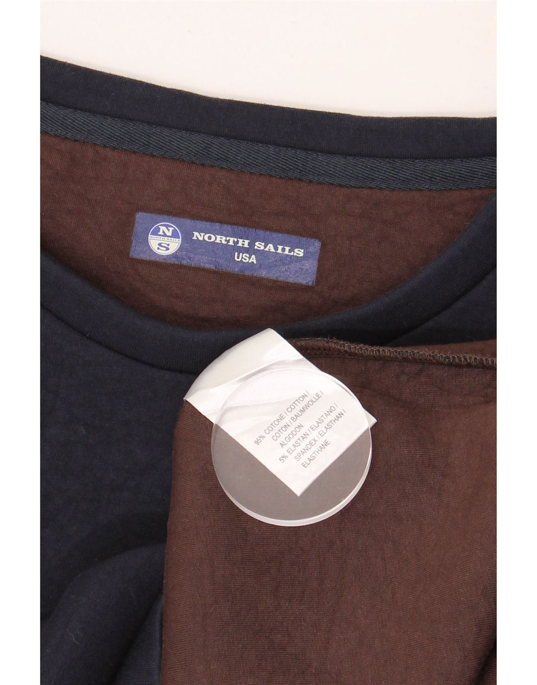 NORTH SAILS Sweat-shirt pour femme UK 10 Small Bleu marine en coton