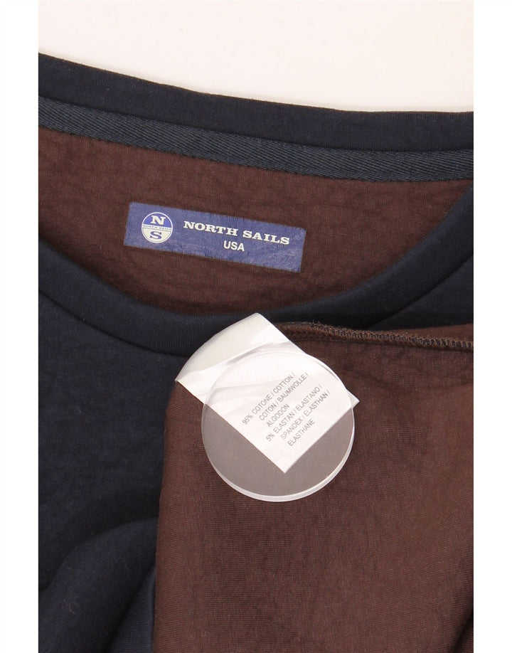 NORTH SAILS Sweat-shirt pour femme UK 10 Small Bleu marine en coton