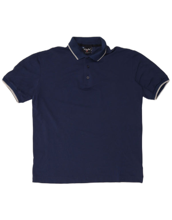 AUSTRALIAN L'ALPINA Polo Homme IT 54 XL Bleu Marine Polyamide