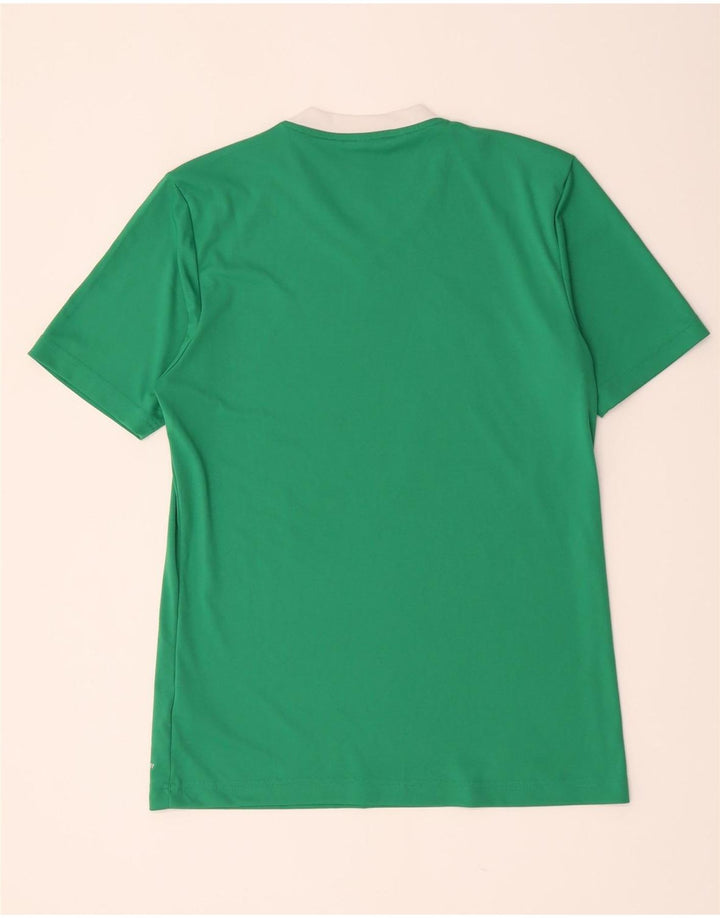 Adidas Homme Aeroready Graphic T-Shirt Top Vert Moyen Polyester