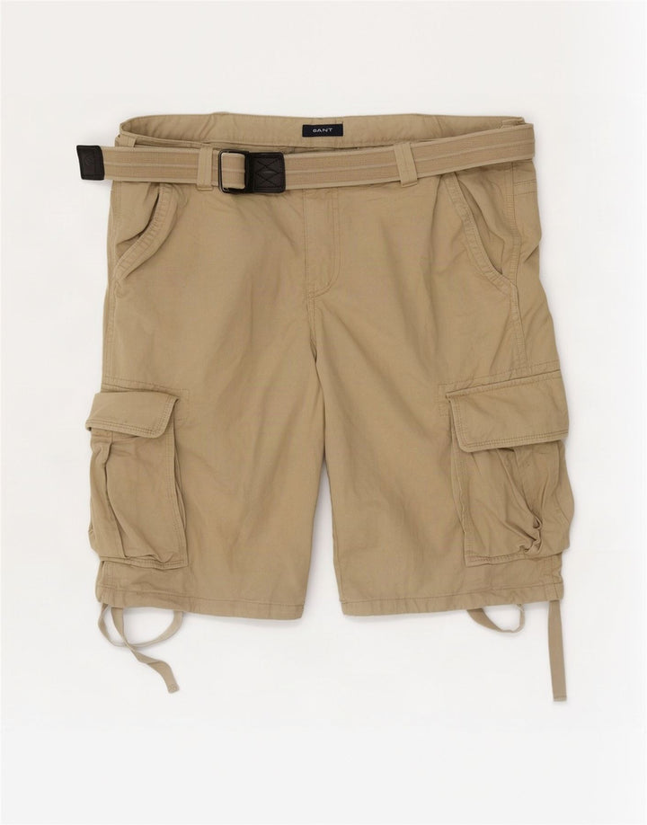 Gant Short Cargo W36 Large Beige Coton Homme