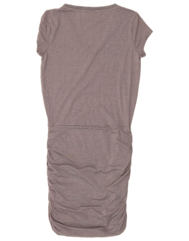 Athleta Robe surdimensionnée taille basse pour femme UK 6 XS Gris Polyester