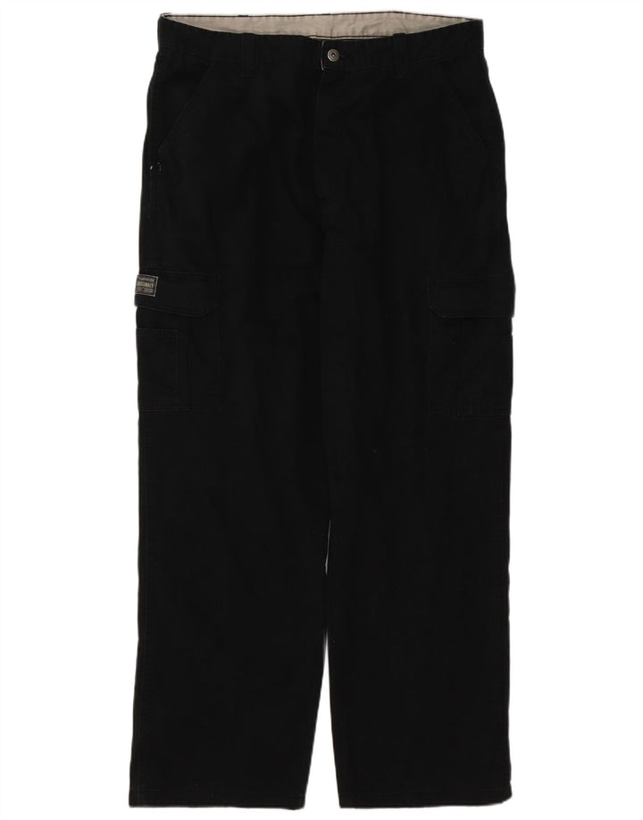 Wrangler Pantalon cargo droit pour homme W38 L32 Noir