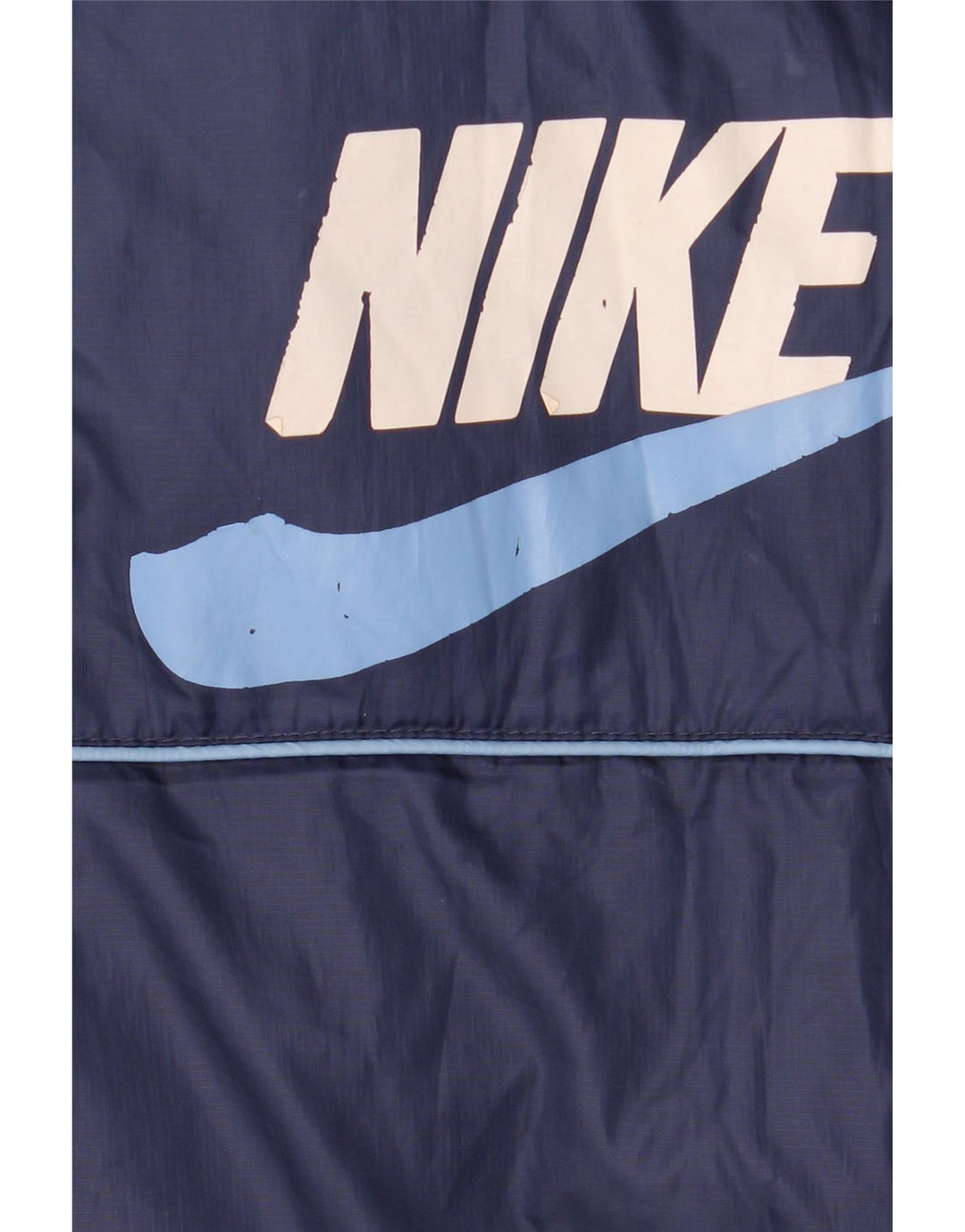 Nike Veste matelassée à capuche graphique pour garçon 12-13 ans Bleu marine Taille L