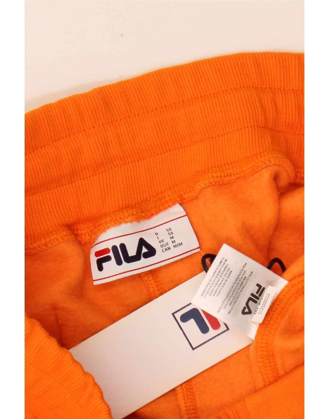 FILA Pantalon de Survêtement Joggers Homme Orange Moyen Coton