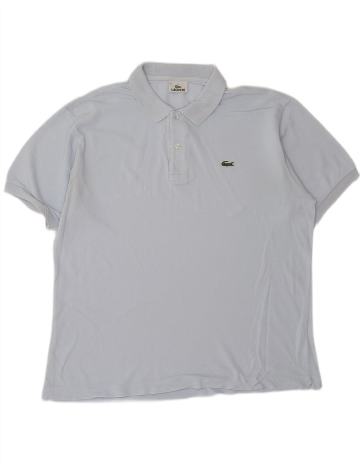 LACOSTE Polo Homme Taille 5 Grand Bleu Coton