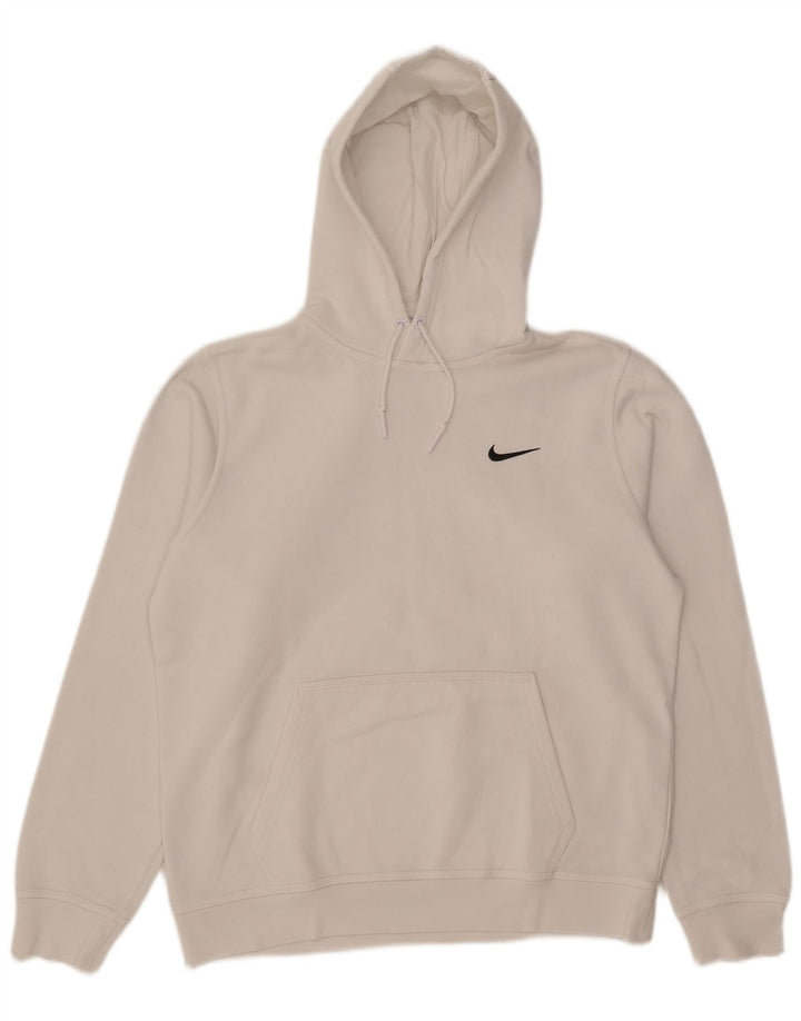 Nike Pull à capuche en coton blanc moyen pour homme