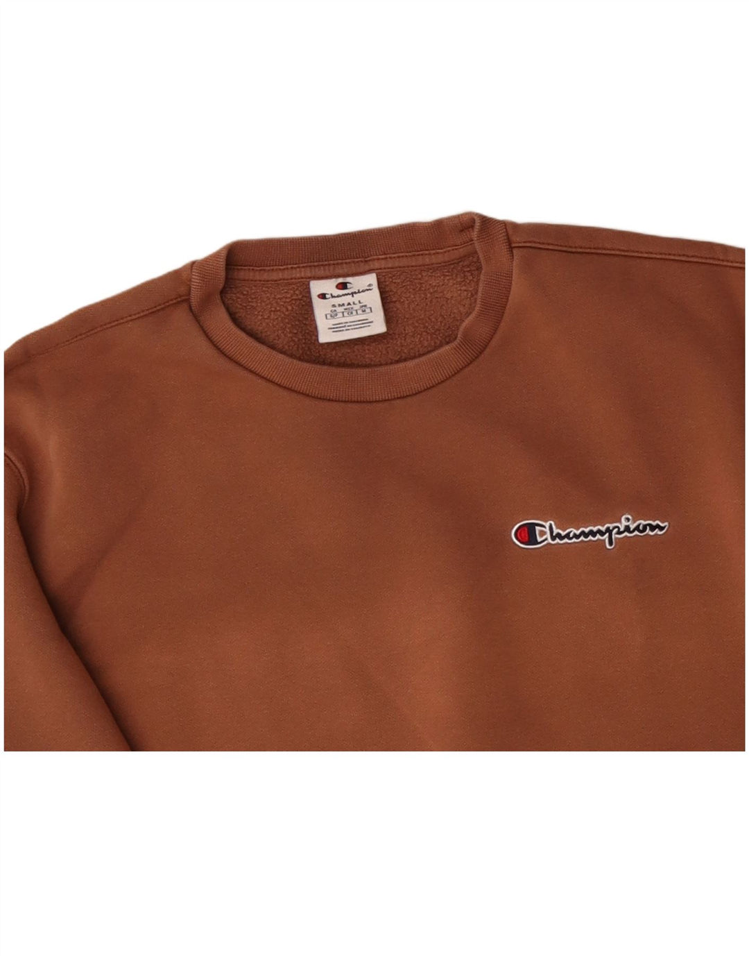 CHAMPION Sweat-shirt coupe ample pour homme, petit, en coton marron