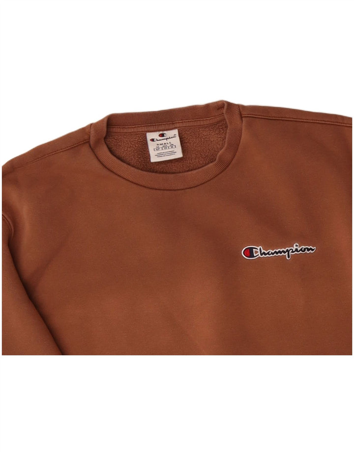 CHAMPION Sweat-shirt coupe ample pour homme, petit, en coton marron